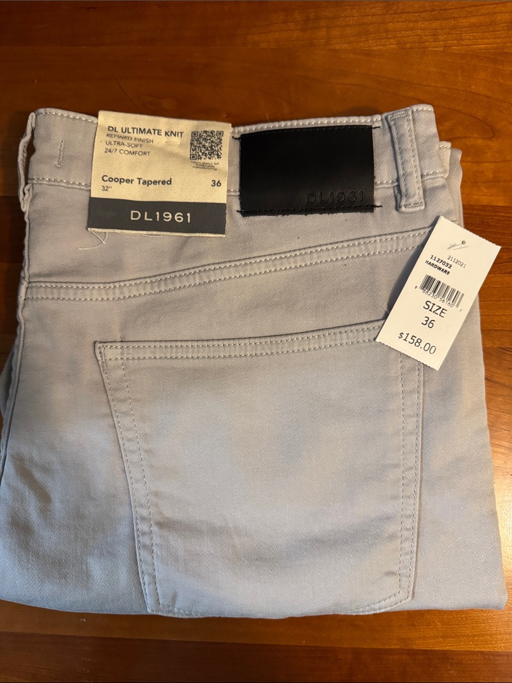 DL1961 Cooper Tapered Men’s Jeans - Ice Grey